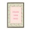 Stupell Industries Follow Your Bliss Floating Frame, design by Pooja Dave